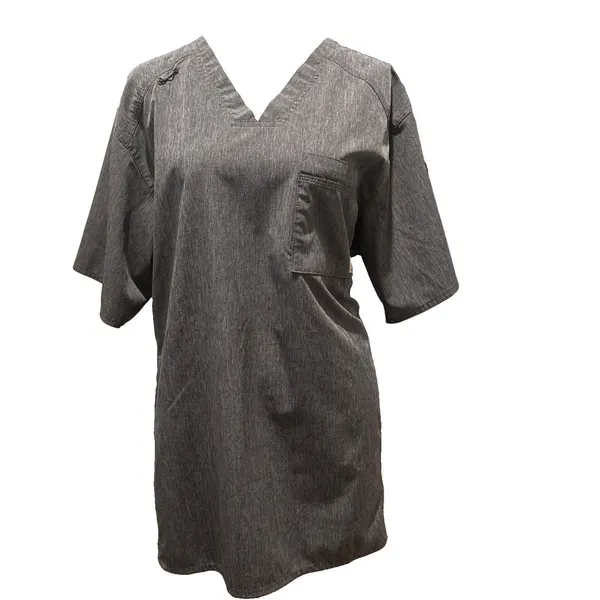 Carhartt Force Medium Unisex Scrub Top V Neck Excellent Preowned - Image 2