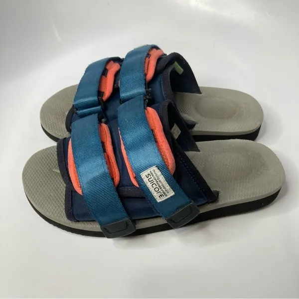 Suicoke Moto cab slides 7 size 8‎ Blue - Image 4