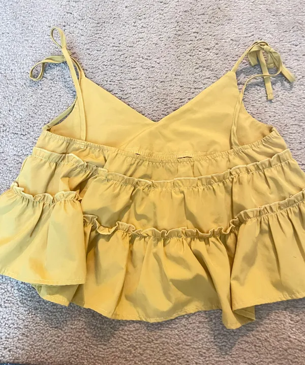 baby doll top Yellow - Image 2