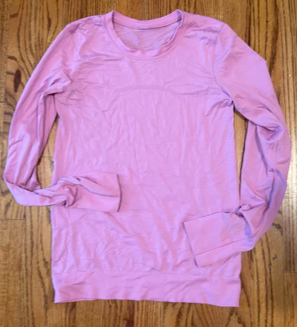 Lululemon Pink Relaxed Swiftly Long Sleeve - Image 3