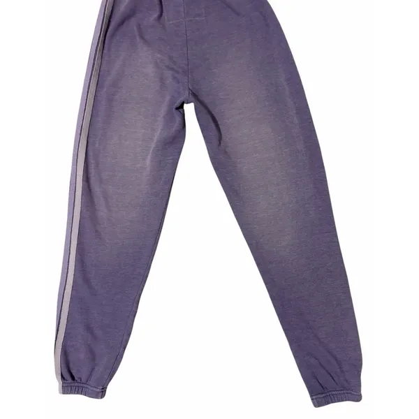 Aviator‎ Nation 5 Stripe Sweatpants Faded Grape Size XS - Image 6
