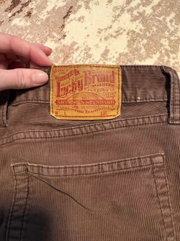 Lucky brand brown corduroy skirt - Image 3