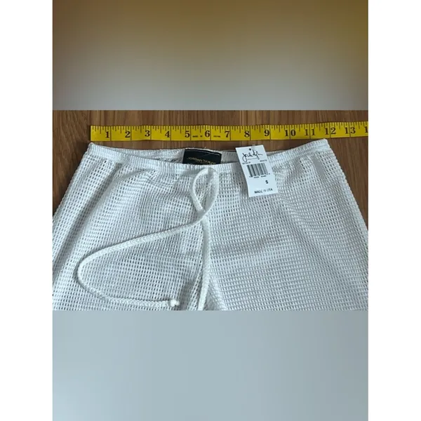 Jordan Taylor Mesh Swim Cover-Up Pants White Size S - Image 4