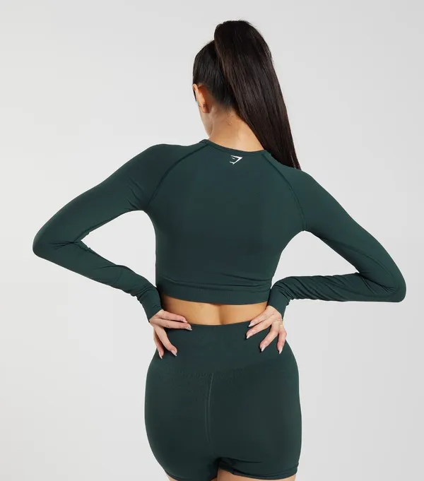 Gymshark Long Sleeve Vital Crop Top - Image 2