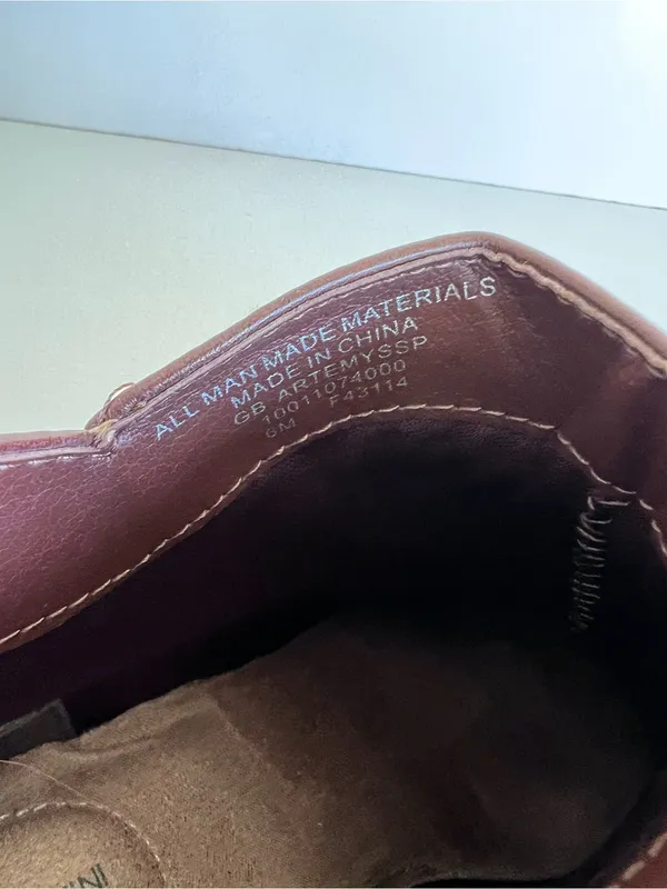 Giani Bernini Artemyss Faux Leather Ankle Booties Size 6 - Image 3
