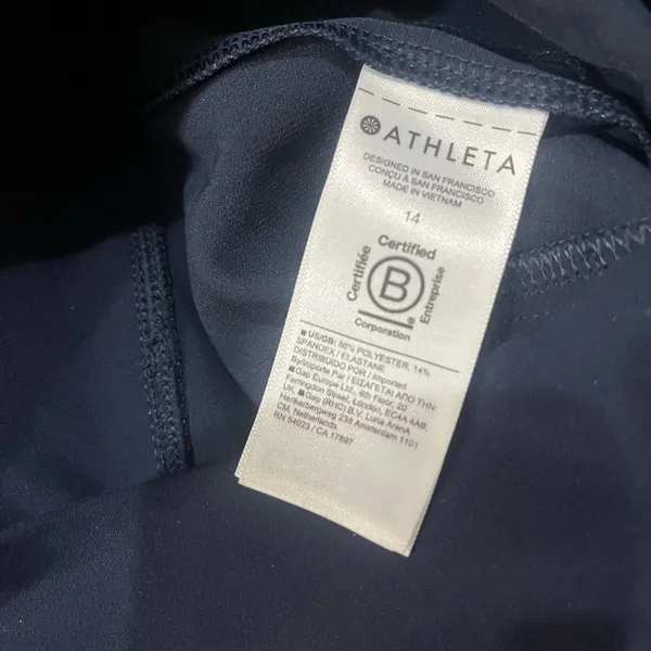 ATHLETA Endless High Rise Pant in Navy - Image 7