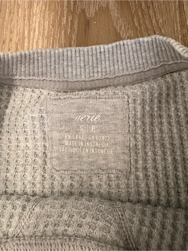 Women’s Aerie Set. Dark Green Waffle Knit - Cozy Everyday - Image 5