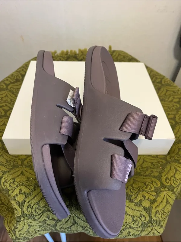 Chaco Women's Purple Slide Sandals Adjustable Buckle Straps US 11 EU 42 - Image 9
