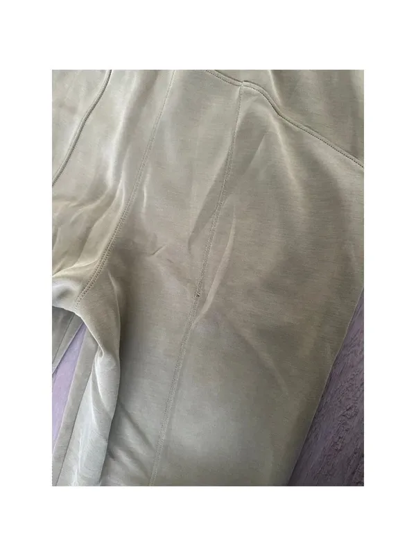 Lululemon Relaxed High Rise Pant Bronze Green Jogger Size 2 - Image 10