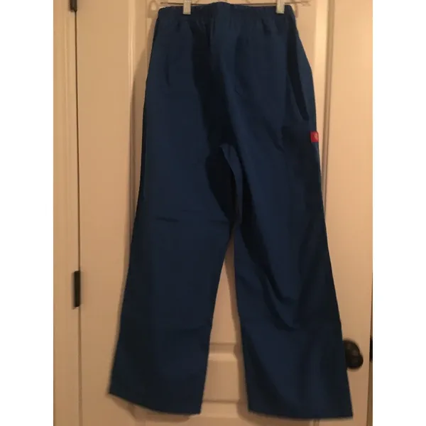 Dickies Women's Scrub Pants Nurse Medical Size Small Royal Blue - Image 6