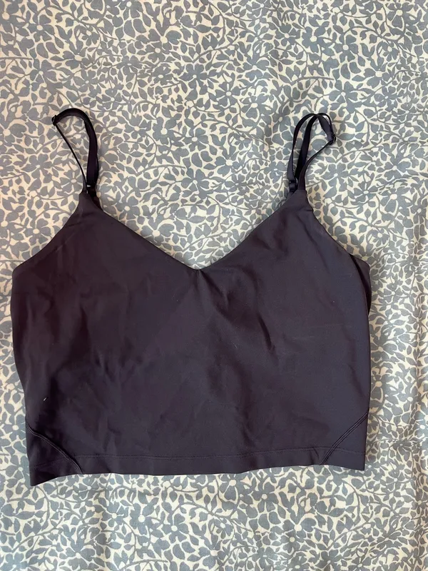 Lululemon workout tank bra lilac - Image 2
