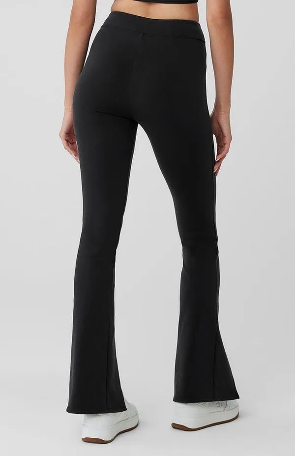 ALO Airbrush High Waist Flutter Legging in Black Sz. XS - Image 3