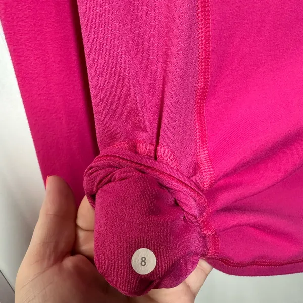 Lululemon Vintage Long Sleeve Pull Over Athletic Sweatshirt - Image 7