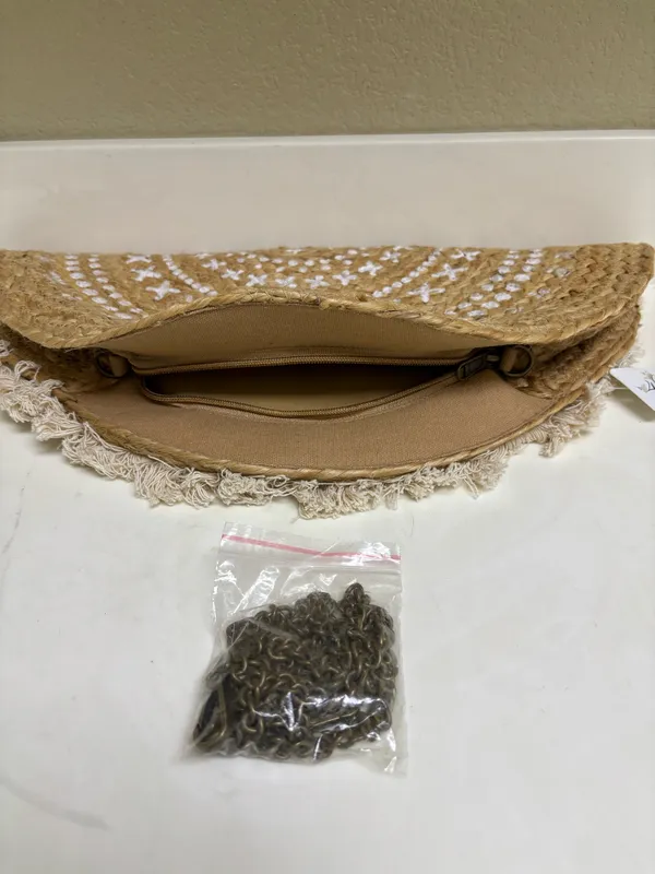 Bohemian shell clutch Brown - Image 7