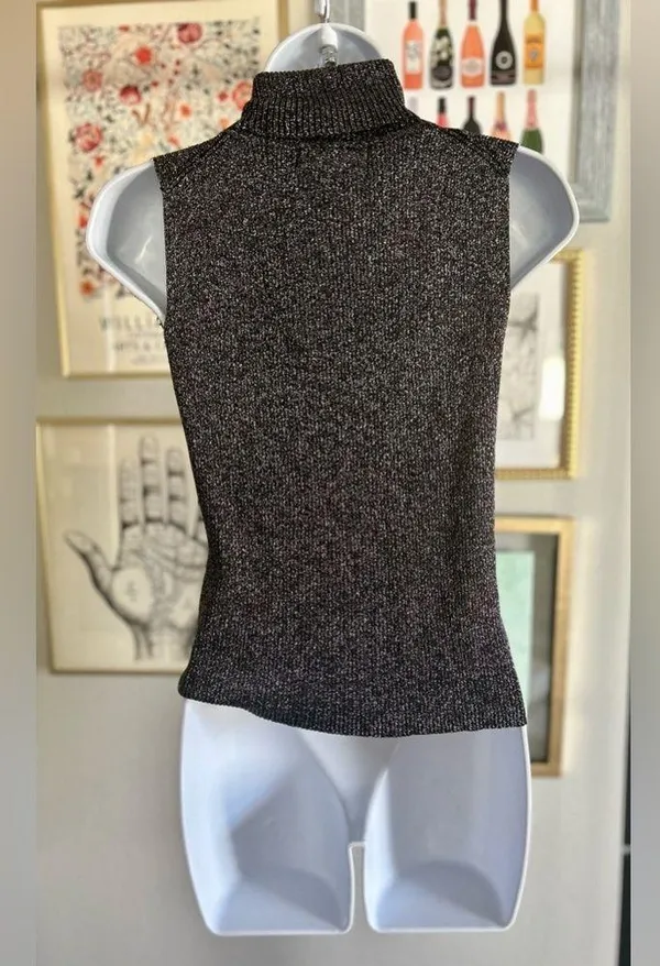 Sparkling Grey/Black Petite Sophisticate Tank - Image 3