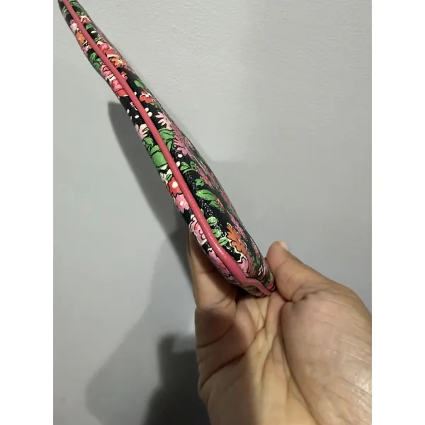 Coach Corner Zip Wristlet In Posey Cluster Floral Print Coated Canvas P - Image 4