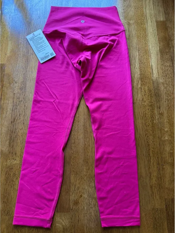 Lululemon Align High Rise 23” Passionate PSNT Size 4 NWT - Image 2