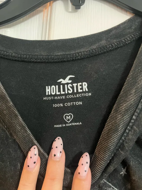 Hollister Faded Black Band Tank - Image 4