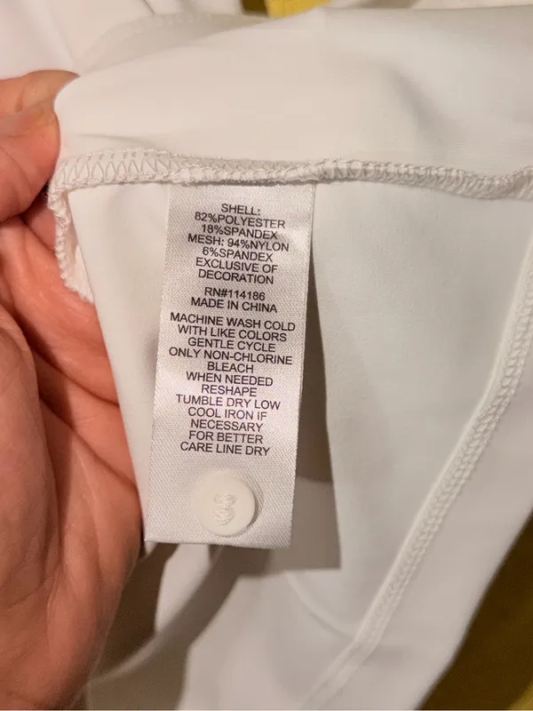 Tretorn White Sleeveless Polo Tank Top - Image 13