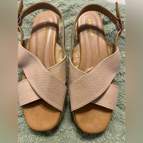 Bamboo Womens Wedges - Image 6