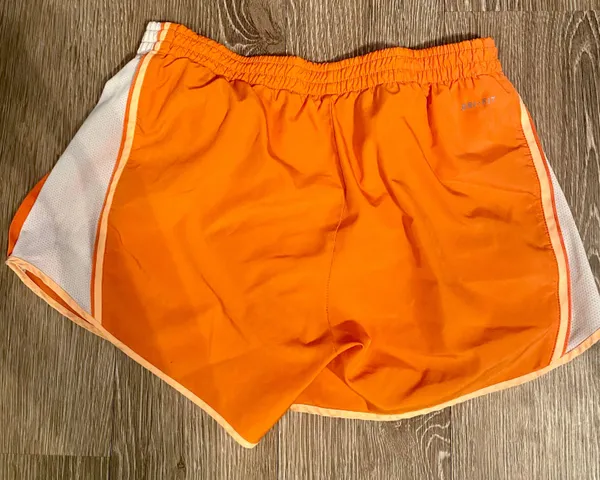 Nike Orange Gym Shorts - Image 2