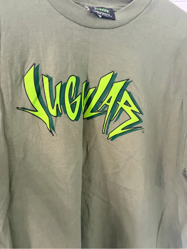 Jugular Olive Graphic Short Sleeve T-Shirt - Image 2