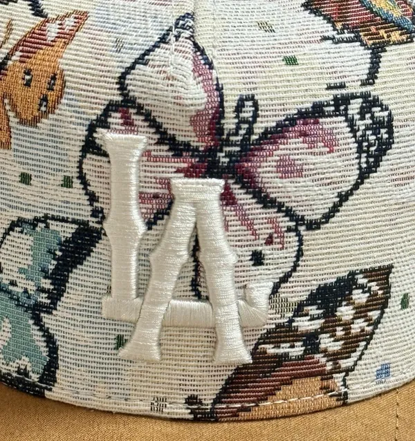 New American Needle LA Jacquard Butterfly Snapback Hat - Image 3