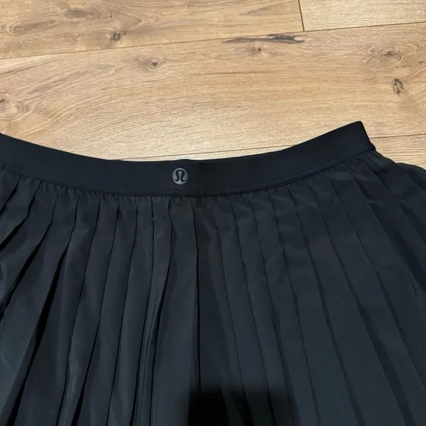 NWT Lululemon High-Rise Pleated Tennis Skirt in Black Size 14 - Image 14