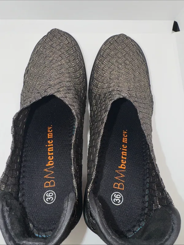Bernie Mev Chesca Woven Knit Bootie Heel Women’s EU 36 US 5 - Image 8