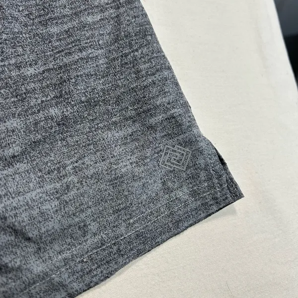 Zeros Flex Gray Athletic Shorts Medium drawstring elastic pockets running sport - Image 2