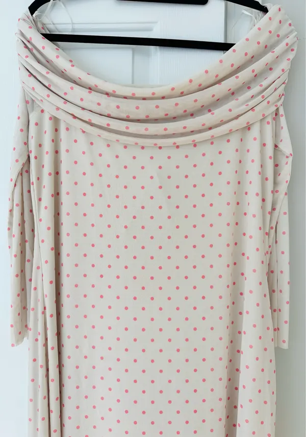 Anthropologie AFRM Long-Sleeve Off-The-Shoulder Mesh Maxi Dress, Size 2X - Image 6