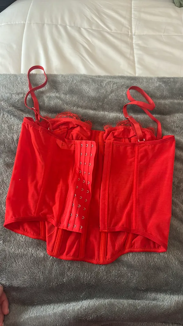 Red Corset Shein - Image 2