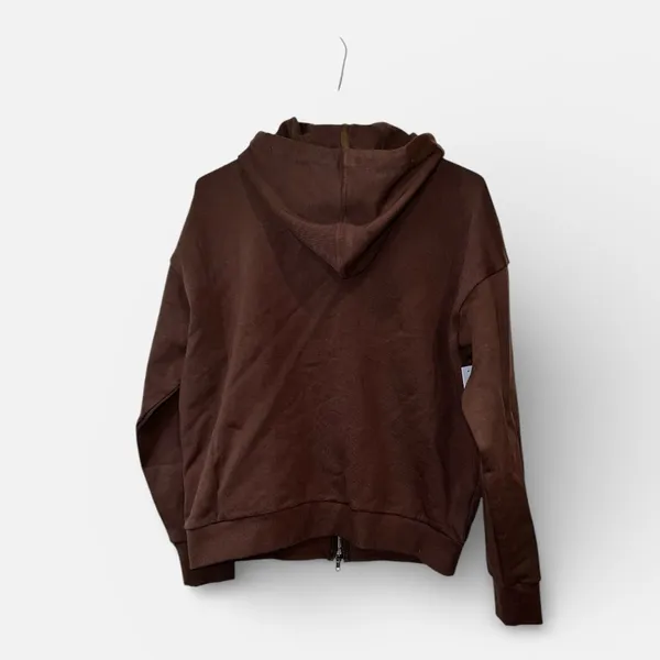 Princess Polly All Day Oversized Hoodie Chocolate, Size 6 NWT - Image 5
