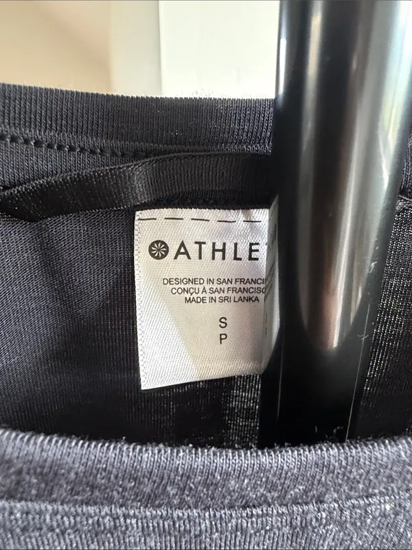 Athleta Black Air Out Cinch Tee - Image 2