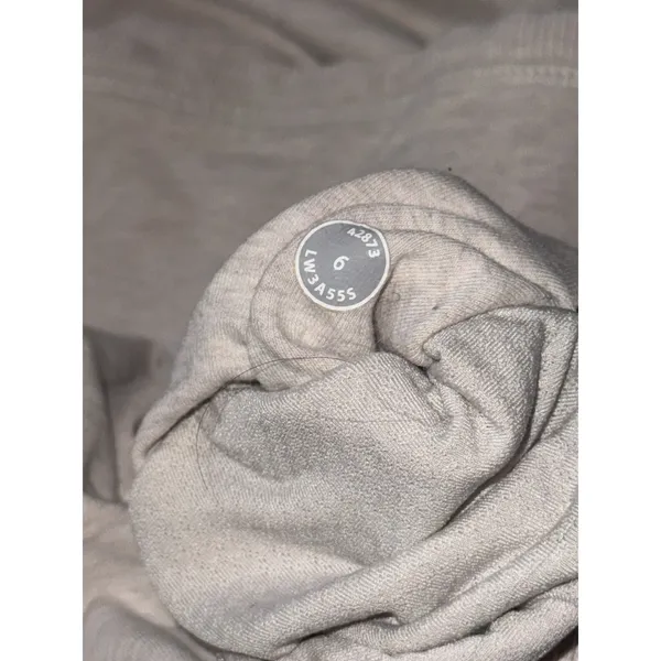 Lululemon Rest Day Pullover Light Pink Cowl Neck Zip Pockets Long Sleeve Size 6 - Image 4