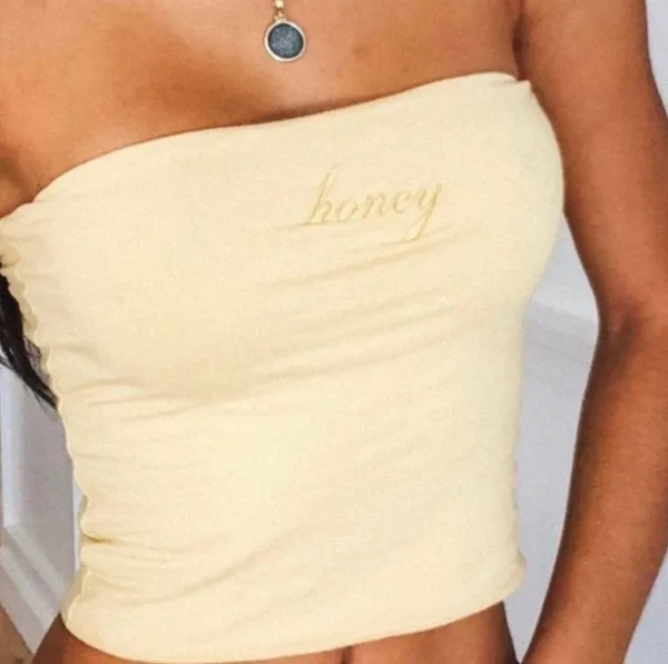 EUC Brandy Melville “honey” tube top - Image 3