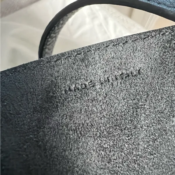 THE ROW Blake Leather Tote Shoulder Bag in Black NWT - Image 11