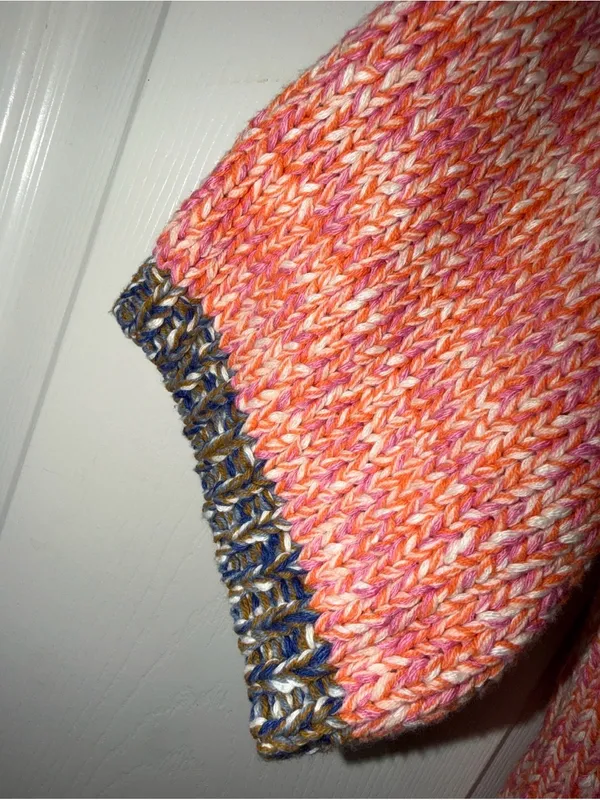 Free People On The Roll Knit Polo Boho Chic Sweater/Top Medium - Image 8