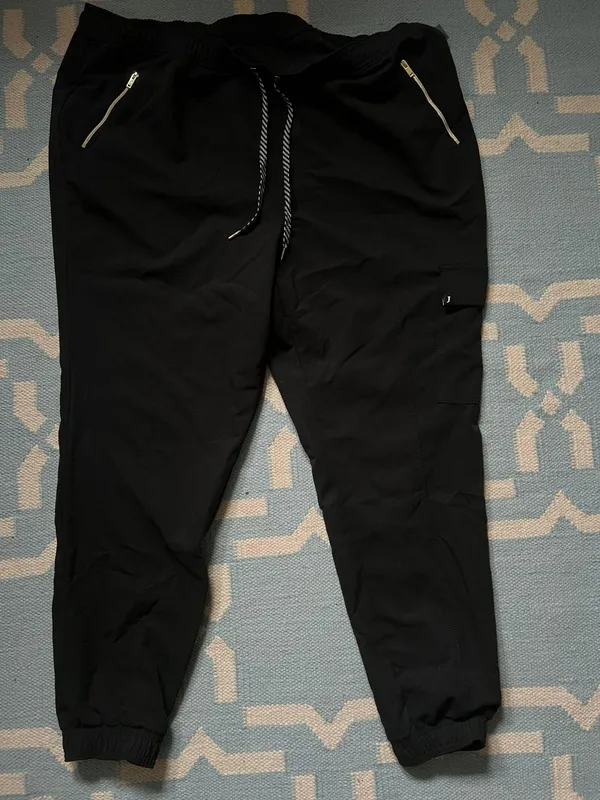 Jaanuu Black Scrub Pants - Image 4