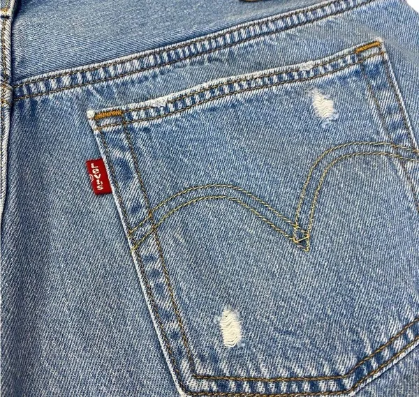 501 Jean Shorts Levi’s Button Fly - Image 10