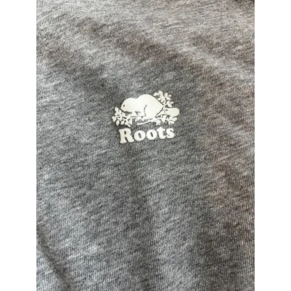 Roots Canada‎ Sweatshirt Dress XXS Grey Crewneck Loungewear Athleisure - Image 3