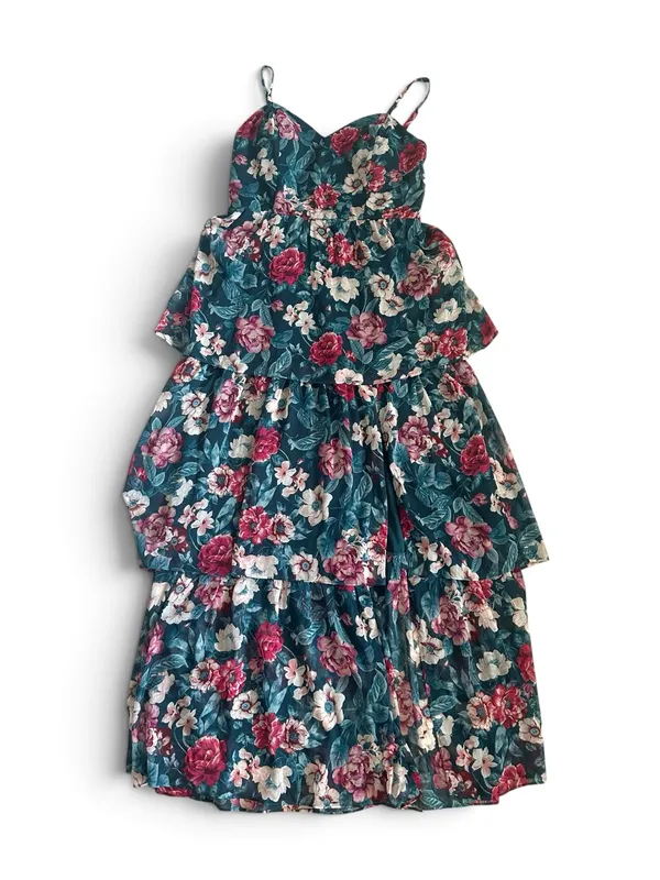 The General Good Stitch Fix Caitriona Tiered Floral Maxi Dress - Image 2