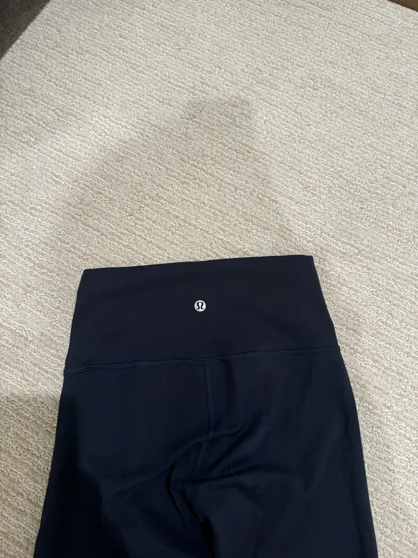 Lululemon Wunder Under Leggings Navy - Image 3