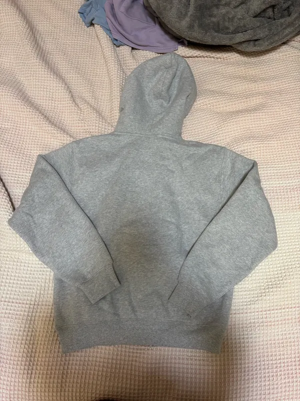 Aritzia Perfect Fit Sweatfleece Hoodie Grey - Image 3