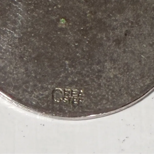 Vintage Spence Co 925 Sterling Silver LIBRA Zodiac Astrology Sign Charm Pendant - Image 3