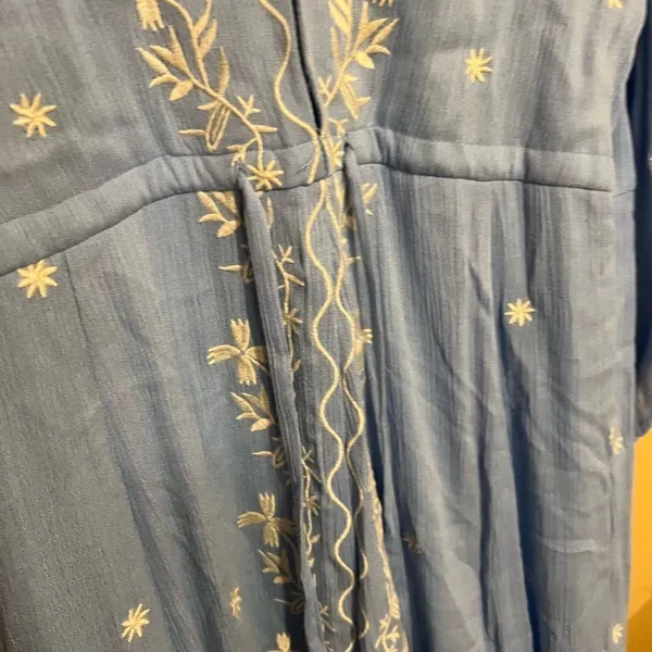 Brass‎ & roe medium blue maxi dress Blue - Image 7