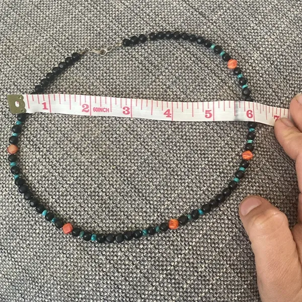 Western Inspired Seed Bead Choker plus bracelet - Image 5