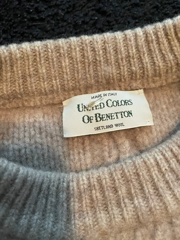 Vintage Wool Sweater Size M - Image 2