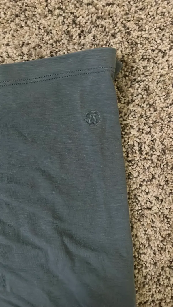 Blue Lululemon cotton tee  - Image 2