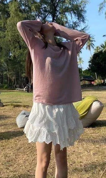 Skirt White Size 27 - Image 3